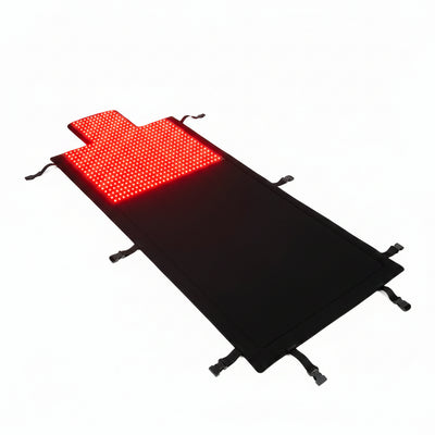 Red Light Therapy Mat Built for Full Body Recovery, 2570 LEDs, 660nm & 850nm Wavelengths, 75x35 Size