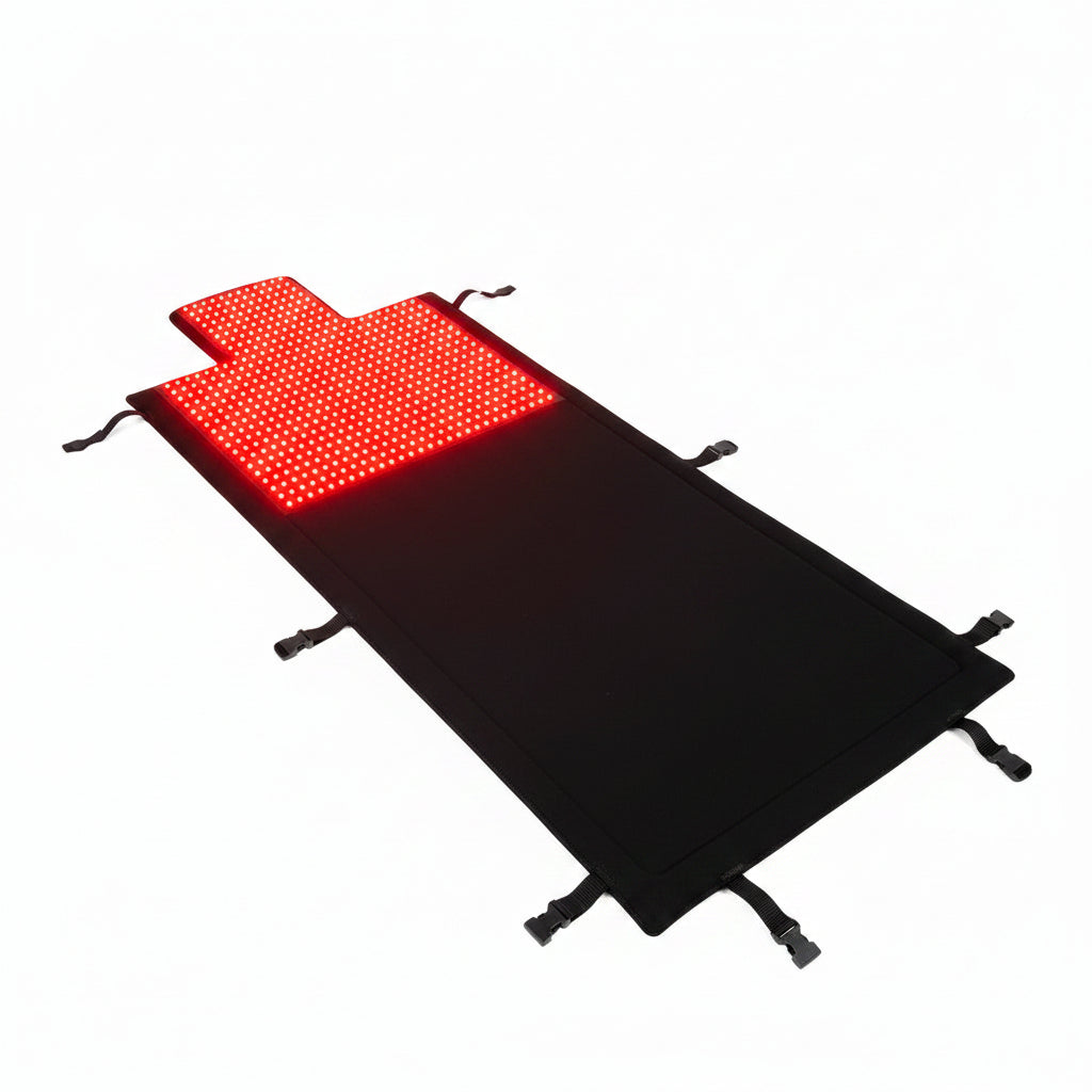 Red Light Therapy Mat Built for Full Body Recovery, 2570 LEDs, 660nm & 850nm Wavelengths, 75x35 Size
